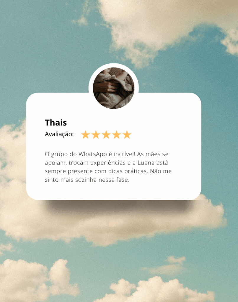 Post Instagram suave avaliação cliente nuvens azul e branco (2)